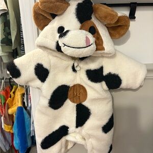Adorable Plush Cow Costume Infant 3-6 months